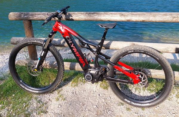 prenota la tua ebike mtb fully suspended 900watt 110nm camping al lago ledro